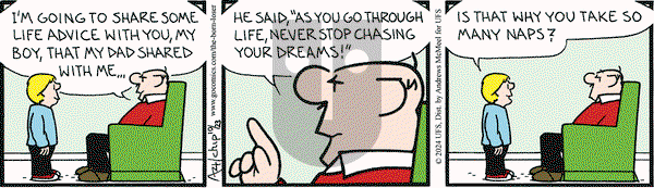 The Born Loser on Wednesday October 23, 2024 Comic Strip