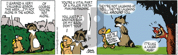 Over the Hedge on Saturday October 16, 2010 Comic Strip