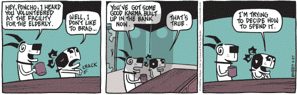 Pooch Cafe on Monday November 27, 2006 Comic Strip