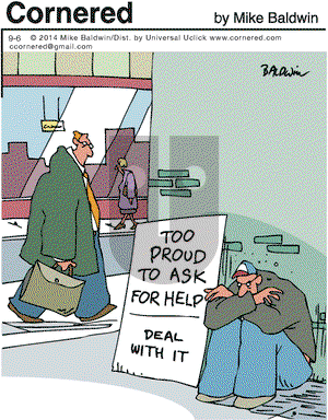 Cornered on Saturday September 6, 2014 Comic Strip