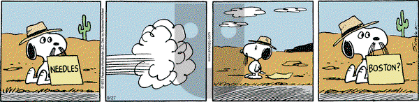 Peanuts - Tuesday September 27, 2022 Comic Strip