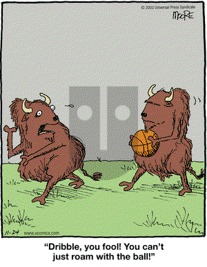 In the Bleachers on Monday November 24, 2003 Comic Strip