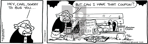 Lola - Thursday December 20, 2001 Comic Strip