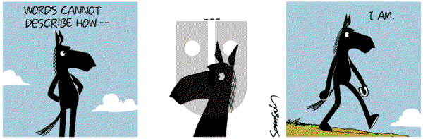 Dark Side of the Horse on Wednesday April 26, 2017 Comic Strip