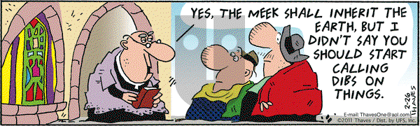 Frank and Ernest on Saturday February 26, 2011 Comic Strip