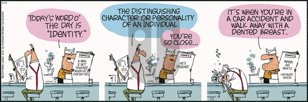 Mike du Jour - Saturday February 10, 2024 Comic Strip