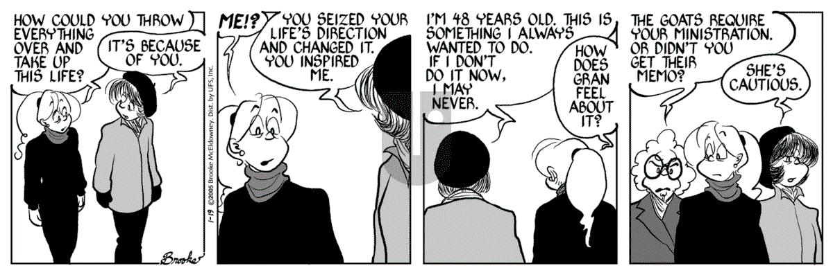 9 Chickweed Lane - Wednesday January 19, 2005 Comic Strip