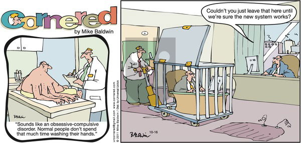Cornered on Sunday October 16, 2011 Comic Strip