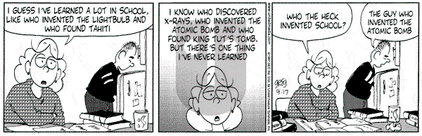 Luann on Wednesday September 17, 1997 Comic Strip