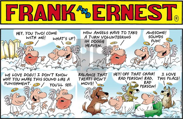 Frank and Ernest on Sunday May 28, 2017 Comic Strip