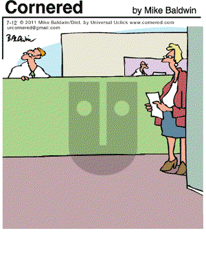 Cornered - Tuesday July 12, 2011 Comic Strip