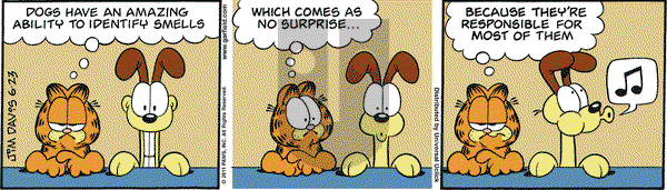 Garfield - Thursday June 23, 2011 Comic Strip