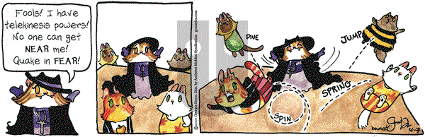 Breaking Cat News on Tuesday April 7, 2020 Comic Strip
