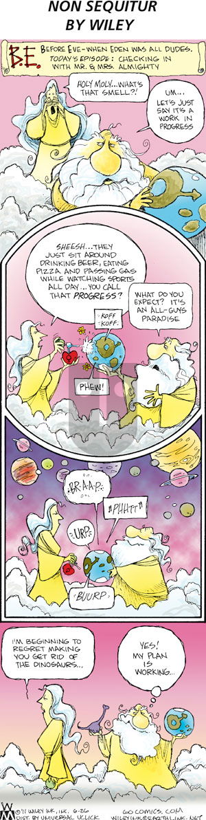 Non Sequitur - Sunday June 26, 2011 Comic Strip
