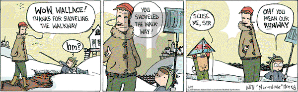Wallace the Brave on Thursday February 28, 2019 Comic Strip