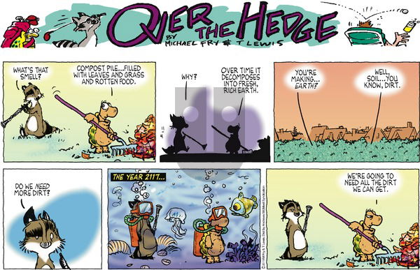 Over the Hedge on Sunday November 4, 2018 Comic Strip
