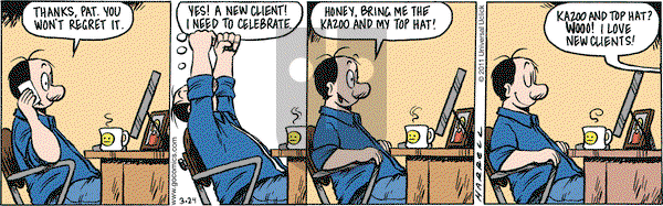 Adam@Home on Thursday March 24, 2011 Comic Strip