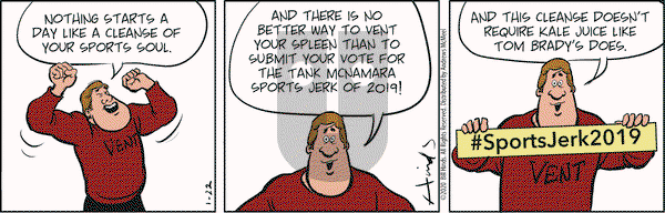 Tank McNamara - Wednesday January 22, 2020 Comic Strip