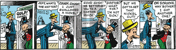 Mutt & Jeff - Friday August 19, 2022 Comic Strip