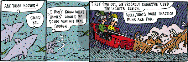 Overboard on Monday December 2, 2019 Comic Strip