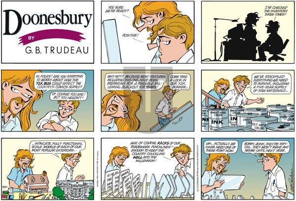 Doonesbury on Sunday December 27, 1998 Comic Strip