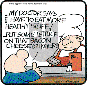 Ziggy on Tuesday October 26, 2010 Comic Strip