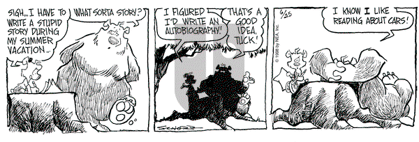 The Grizzwells on Thursday June 25, 1998 Comic Strip