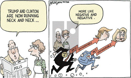 Robert Ariail on Tuesday September 6, 2016 Comic Strip
