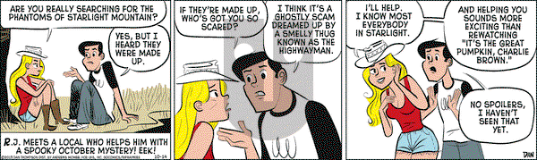 Rip Haywire - Monday October 14, 2019 Comic Strip