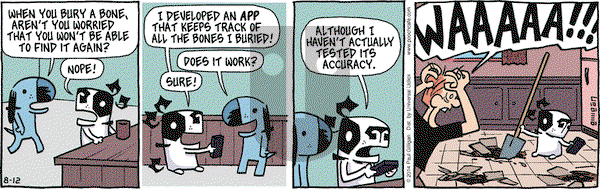 Pooch Cafe on Tuesday August 12, 2014 Comic Strip