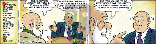 Alley Oop on Monday December 10, 2012 Comic Strip