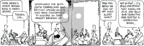 Non Sequitur on Wednesday March 27, 2002 Comic Strip