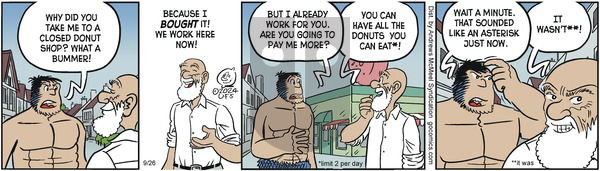 Alley Oop - Thursday September 26, 2024 Comic Strip