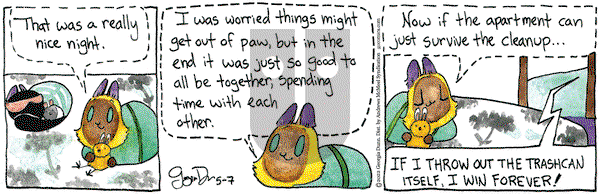 Breaking Cat News - Saturday May 7, 2022 Comic Strip