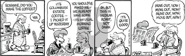 Betty on Tuesday October 7, 1997 Comic Strip