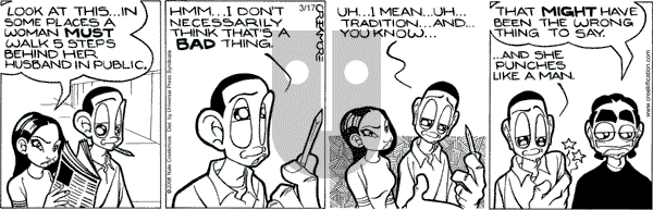 Maintaining on Monday March 17, 2008 Comic Strip