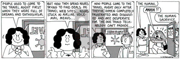 Cathy Classics on Monday July 13, 1998 Comic Strip