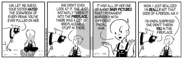 Cow and Boy Classics on Saturday April 14, 2007 Comic Strip