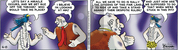 Alley Oop on Saturday June 8, 2013 Comic Strip
