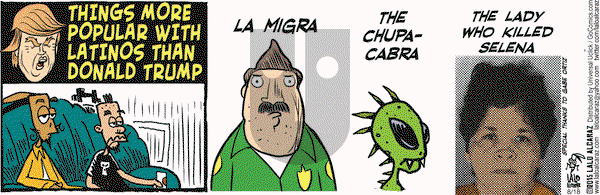 La Cucaracha on Tuesday August 18, 2015 Comic Strip