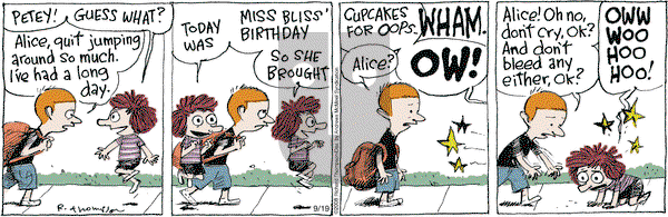 Cul de Sac - Tuesday September 19, 2023 Comic Strip