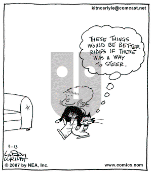 Kit 'N' Carlyle on Tuesday March 13, 2007 Comic Strip