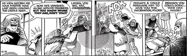 Alley Oop on Wednesday October 18, 1972 Comic Strip