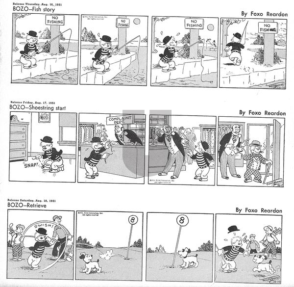 Bozo - Wednesday April 6, 2022 Comic Strip