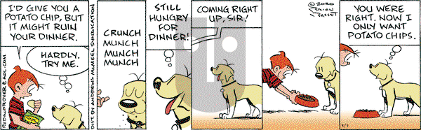 Red and Rover on Saturday March 7, 2020 Comic Strip