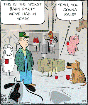 Brevity on Thursday November 6, 2014 Comic Strip
