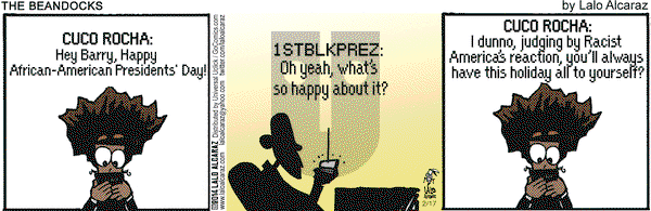 La Cucaracha on Monday February 17, 2014 Comic Strip