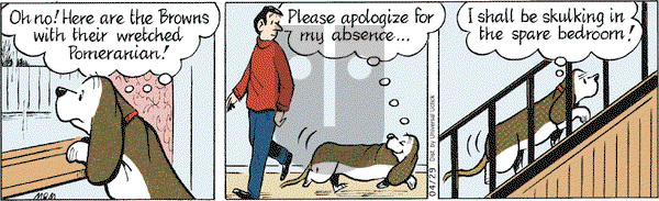 Fred Basset on Friday April 29, 2011 Comic Strip