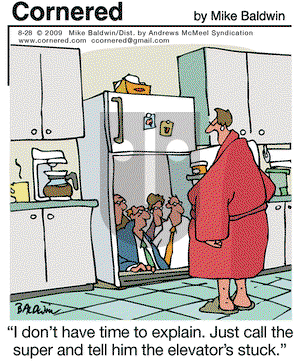 Cornered on Monday August 28, 2017 Comic Strip