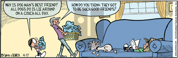 Grand Avenue on Monday April 27, 2009 Comic Strip
